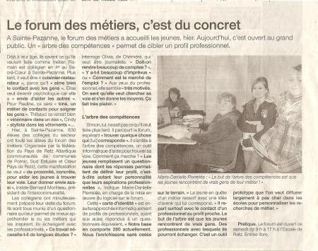 Emilie dans le Ouest France